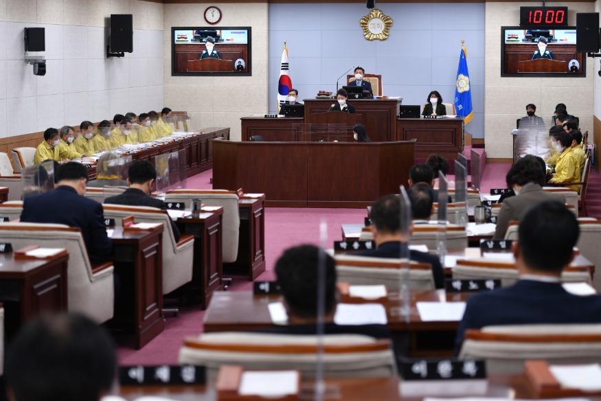 2.26.(금) 청주시의회, 한국소방산업기술원 오송 이전 촉구 건의 사진1.jpg